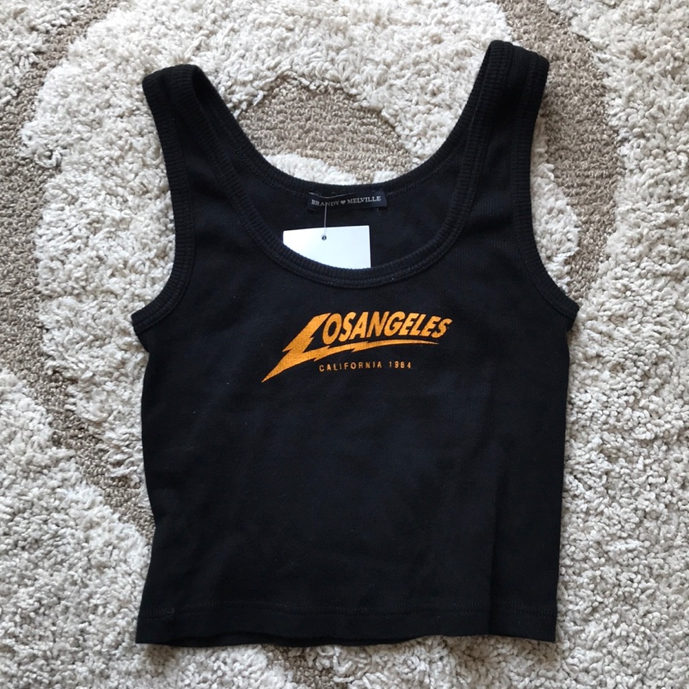 NWT brandy Melville Los Angeles tank